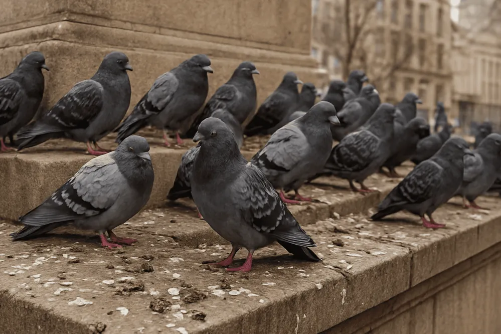 Pigeons en Milieu Urbain : Risques et Solutions de Dépigeonnage